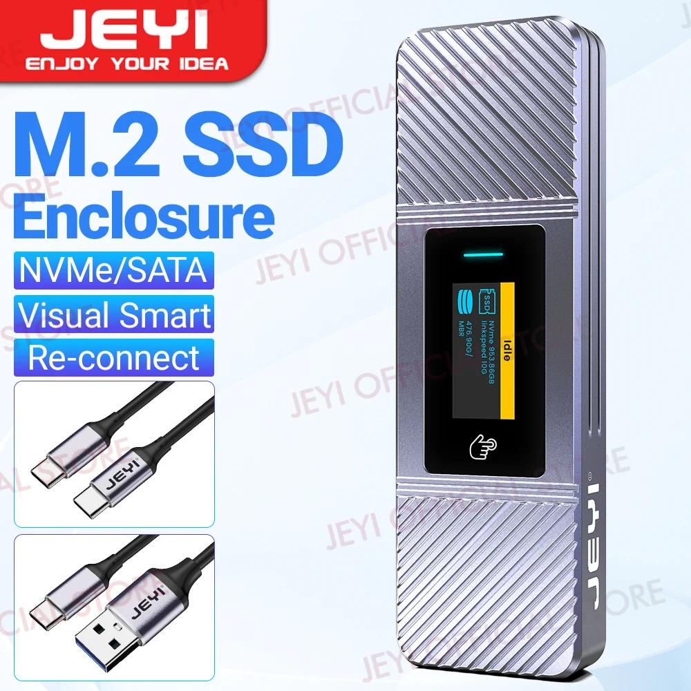 JEYI ־ Ʈ M.2 NVMe NGFF SSD Ŭ, 5s  ȣ, 3s 翬, USB 3.2 Gen2 10Gbps, UASP Ʈ 